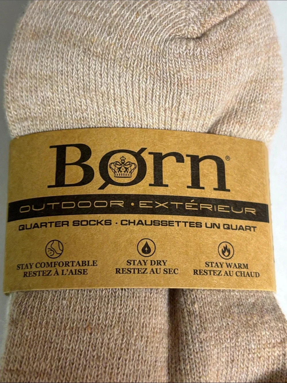 New Born Socks Women’s 4 Pair Brown Wool Blend Quarter Sock Casual Fall Hedgehog